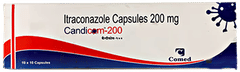 Candicom 200 MG Capsule 10 Candicom 200 MG Capsule 10