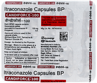 Candiforce 100 Capsule 10