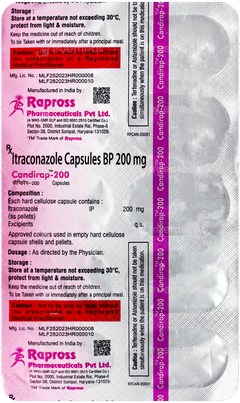 Candirap 200 Capsule 10 Candirap 200 Capsule 10