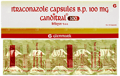Canditral 100 Capsule 10