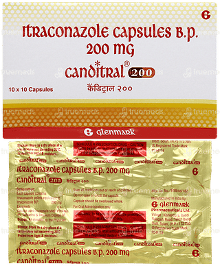 Canditral 200 Capsule 10