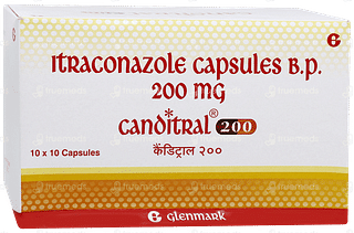 Canditral 200 Capsule 10