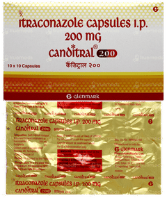 Canditral 200 Capsule 10 Canditral 200 Capsule 10