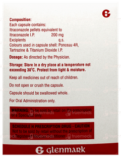 Canditral 200 Capsule 10 Canditral 200 Capsule 10