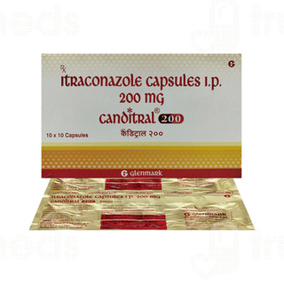 Canditral 200 Capsule 10