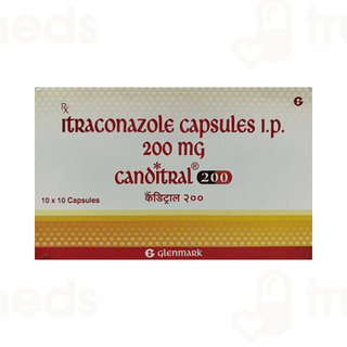 Canditral 200 Capsule 10