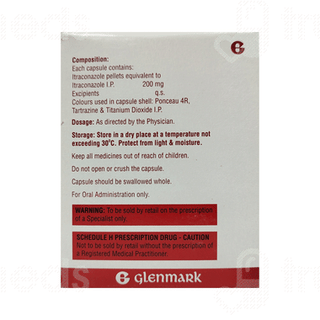 Canditral 200 Capsule 10