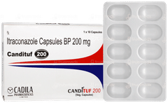 Candituf 200 Capsule 10