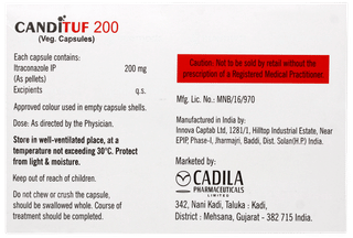 Candituf 200 Capsule 10