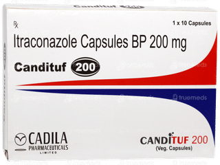 Candituf 200 Capsule 10