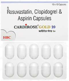 Cardirose Gold 20 Capsule 10