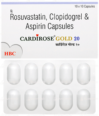 Cardirose Gold 20 Capsule 10