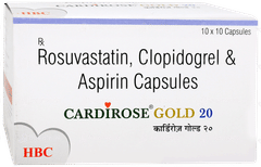 Cardirose Gold 20 Capsule 10 Cardirose Gold 20 Capsule 10