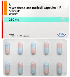 Cellcept 250mg Capsule 10