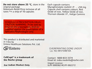 Cellcept 250mg Capsule 10