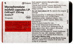 Cellcept 250mg Capsule 10 Cellcept 250mg Capsule 10