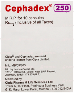 Cephadex 250 Capsule 10 Cephadex 250 Capsule 10