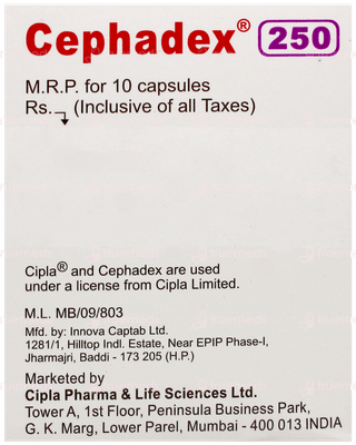 Cephadex 250 Capsule 10