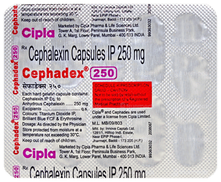 Cephadex 250 Capsule 10