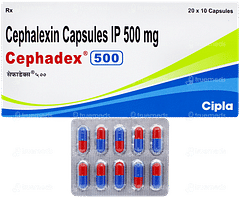 Cephadex 500 Capsule 10