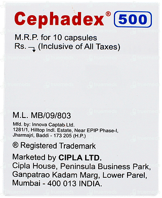 Cephadex 500 Capsule 10