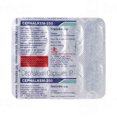 Cephalkem 250 Capsule 10