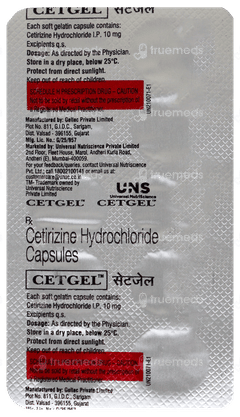 Cetgel Capsule 10