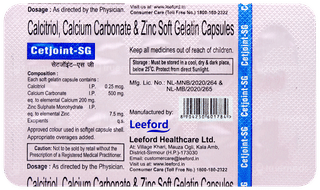 Cetjoint Sg Capsule 10