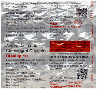 Clavilip 10 Capsule 15