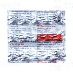 Clavilip 10 Capsule 15