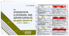 Clavix Gold 10 Capsule 15