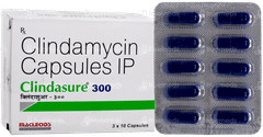 Clindasure 300 Capsule 10 Clindasure 300 Capsule 10