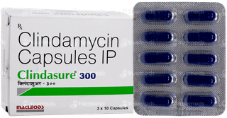 Clindasure 300 Capsule 10