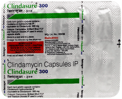 Clindasure 300 Capsule 10 Clindasure 300 Capsule 10