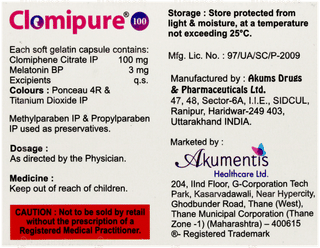 Clomipure 100 Capsule 5