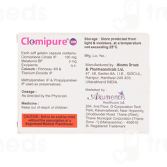 Clomipure 100 Capsule 5