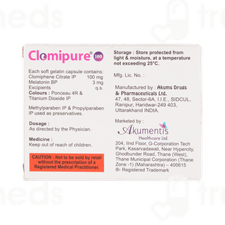 Clomipure 100 Capsule 5