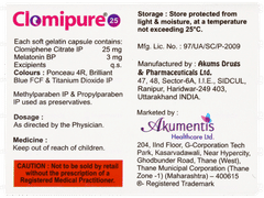 Clomipure 25 Capsule 5