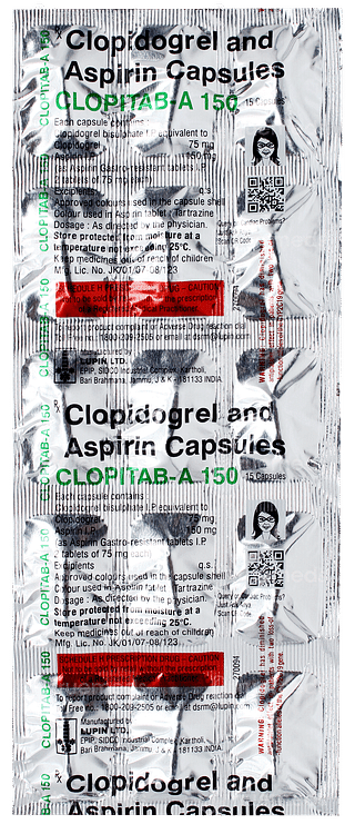 Clopitab A 150 Capsule 15