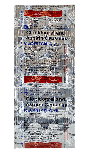 Clopitab A 75/75 MG Capsule 15