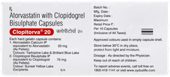 Clopitorva 20 Capsule 10 Clopitorva 20 Capsule 10