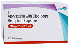 Clopitorva 20 Capsule 10 Clopitorva 20 Capsule 10