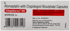 Clopitorva 20 Capsule 10 Clopitorva 20 Capsule 10