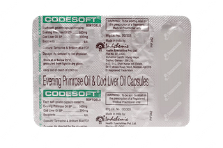 Codesoft 500/300 MG Capsule 10