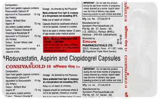 Consivas Gold 10 Capsule 10