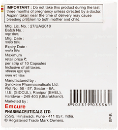 Consivas Gold 20 Capsule 10 Consivas Gold 20 Capsule 10