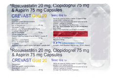 Crevast Gold 20 Capsule 10 Crevast Gold 20 Capsule 10