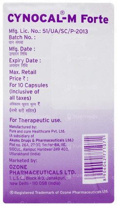 Cynocal M Forte Capsule 10 Cynocal M Forte Capsule 10