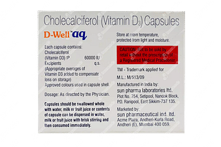 D Well Aq 60000 IU Capsule 8