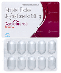 Dabiclot 150 Capsule 10